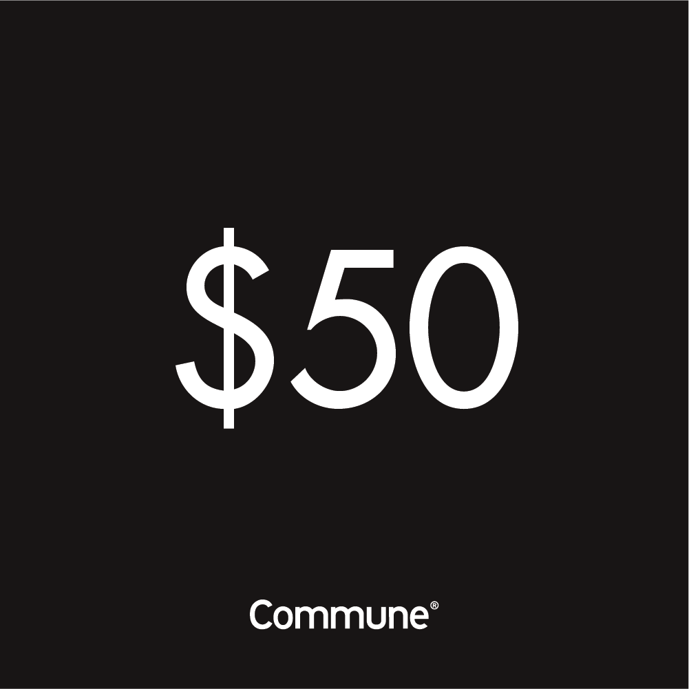 Commune Lifestyle Gift Card