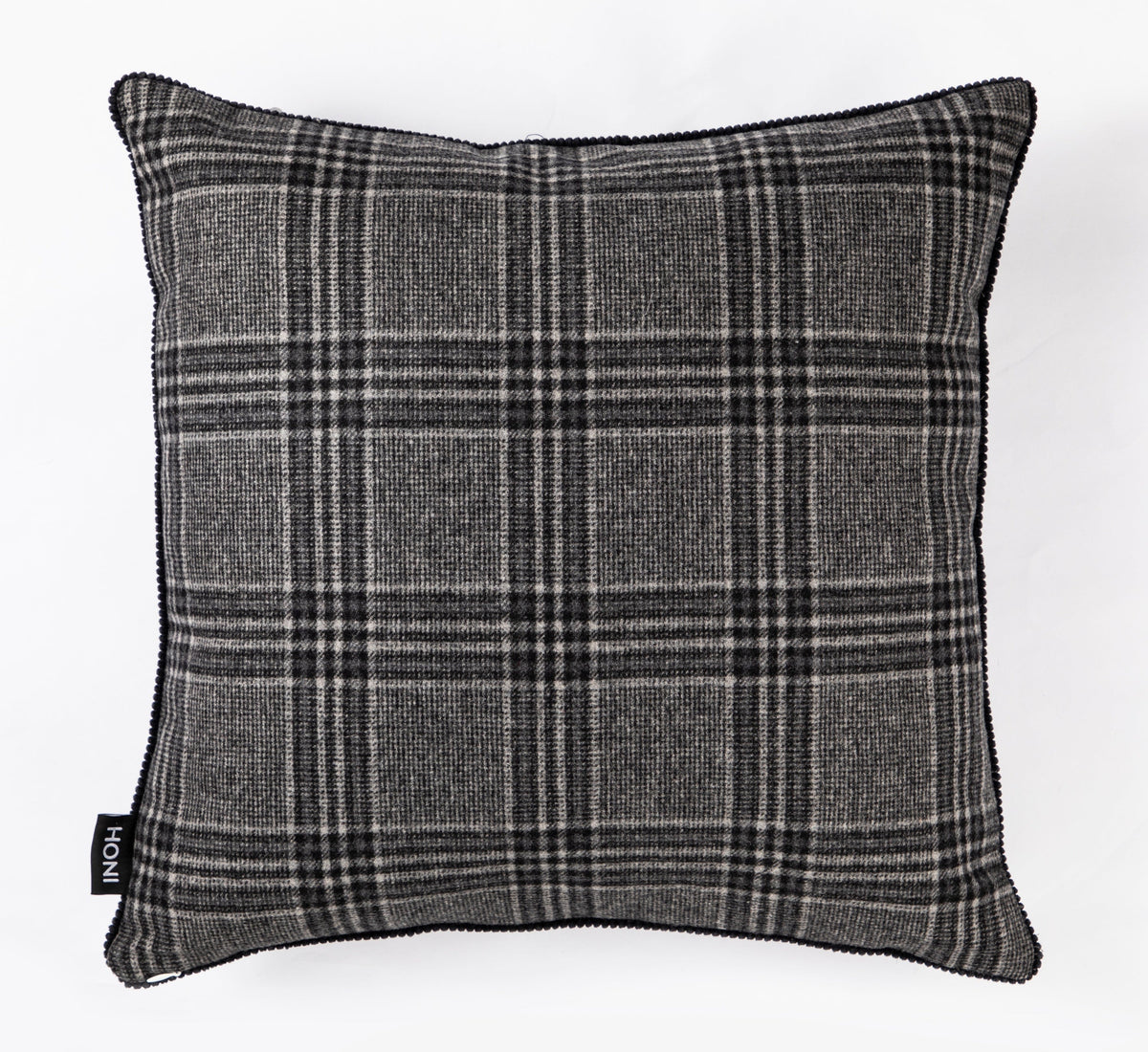 Marley-01 Cushion Wool/Polyester Dark Grey