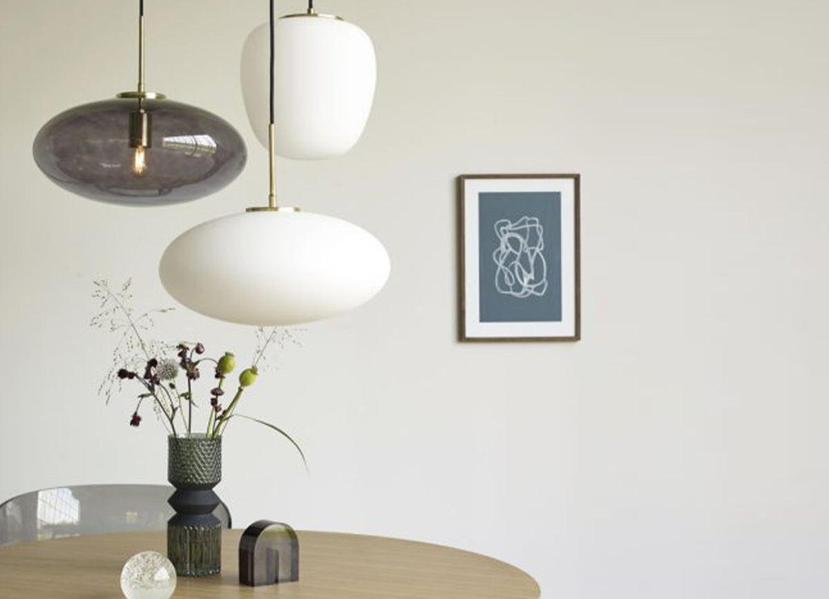 Reflect Pendant Ellipse Smoked