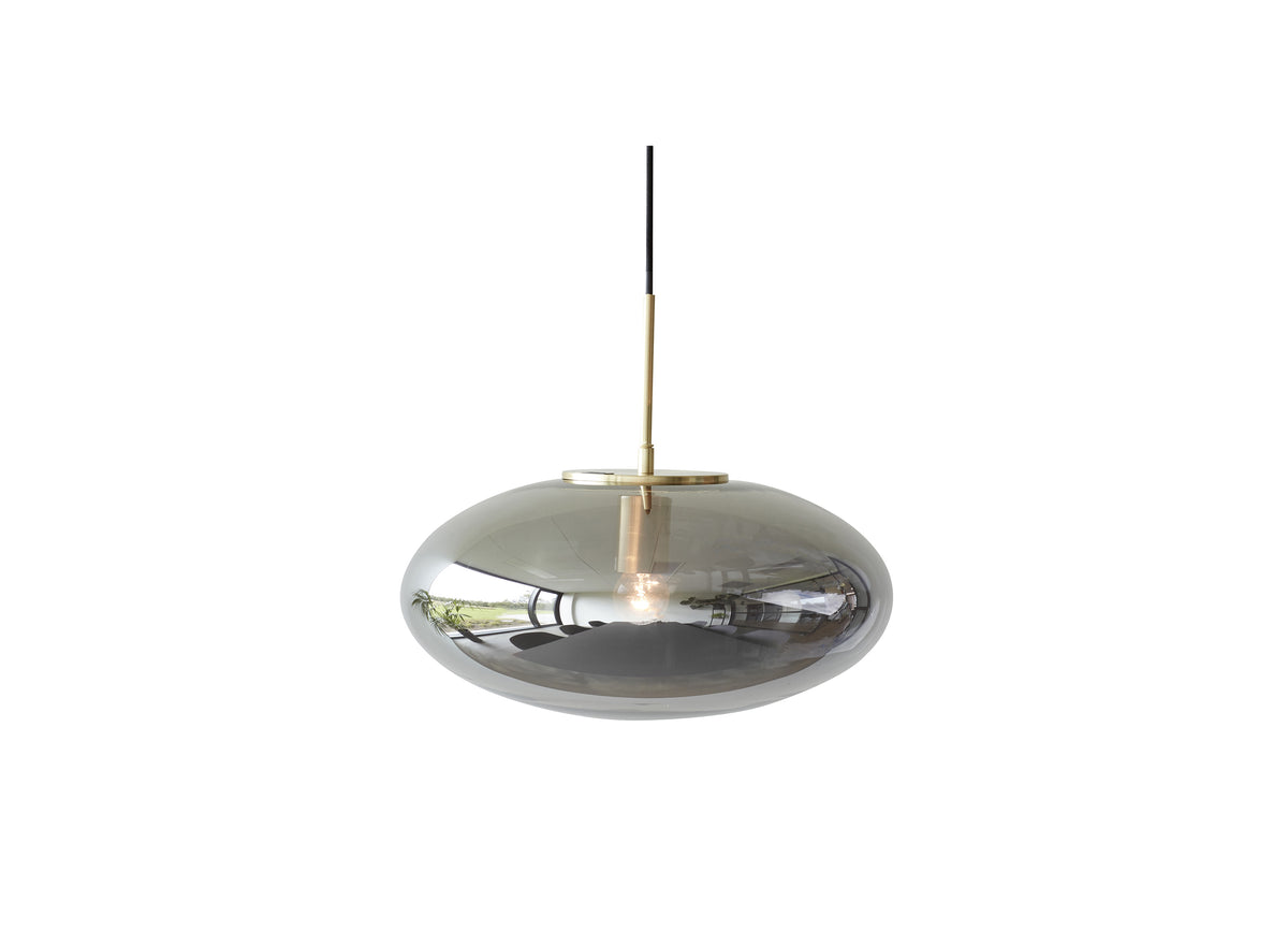 Reflect Pendant Ellipse Smoked