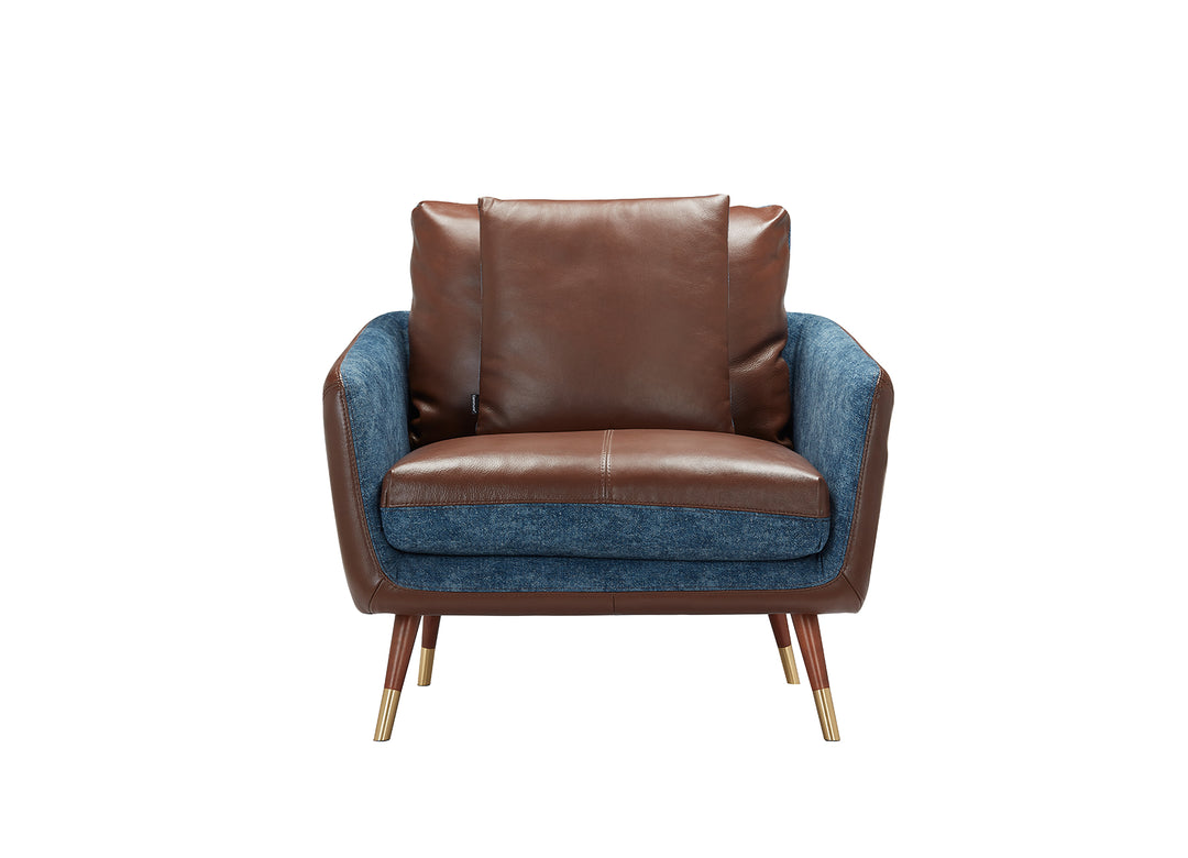 Volta Sofa 1-Seater (Mixed Upholstery)