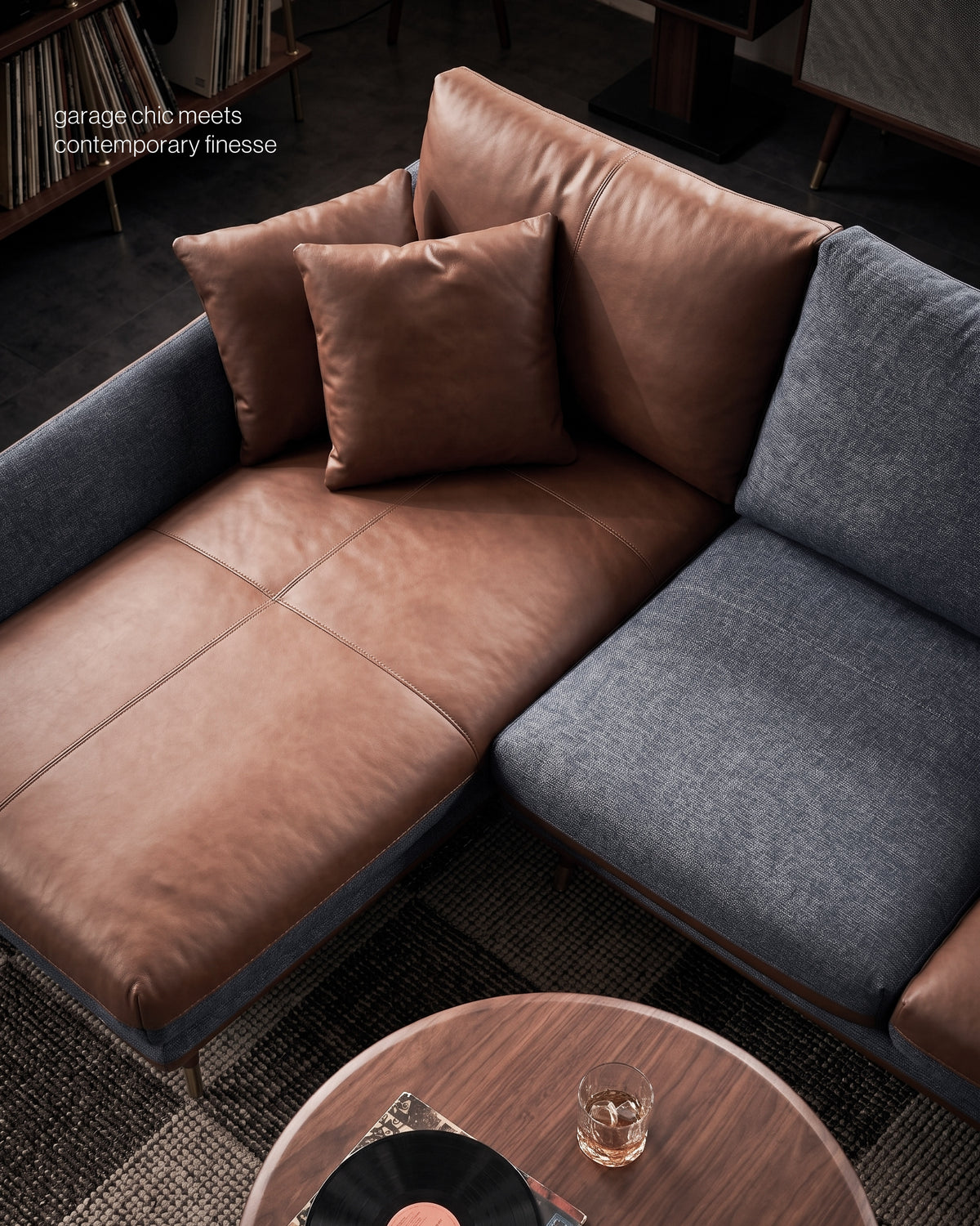 Volta 2L-Shape Sofa Chaise On Left (Set)
