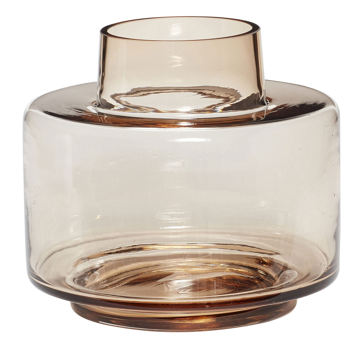 Modest Vase Amber