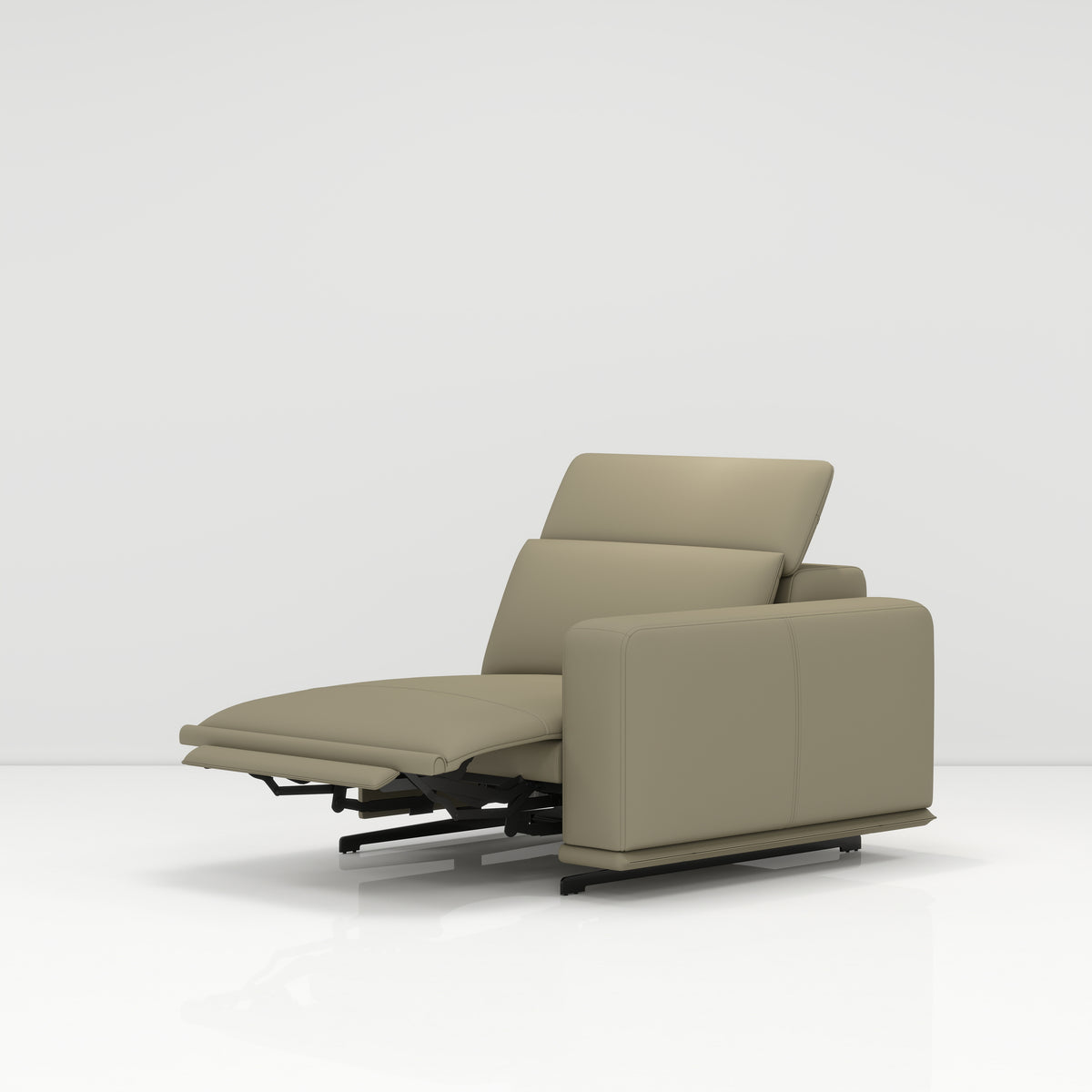 Doze Sofa 1S W/Right Arm [Recliner]