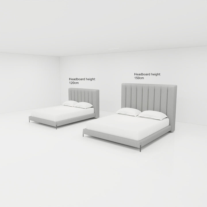 Duval Vert Bed Frame (150Cm Headboard)