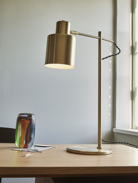 Fuse Table Lamp Brass Iron