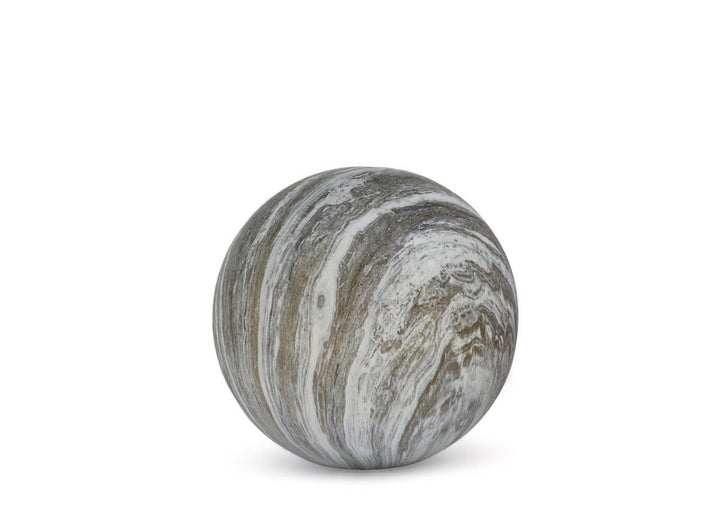 Globe Sculpture Cement