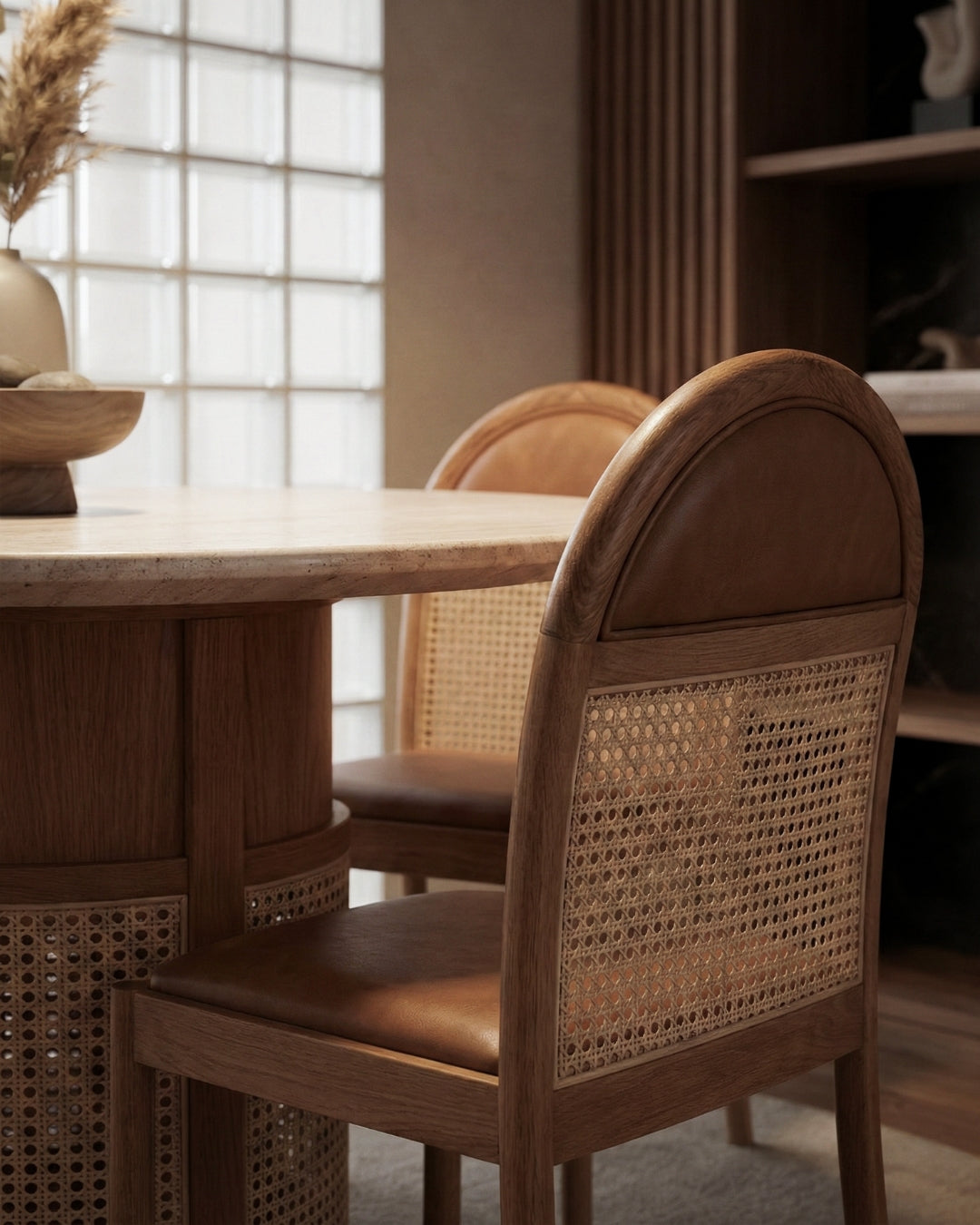 Siena Side Chair - Matte Oak