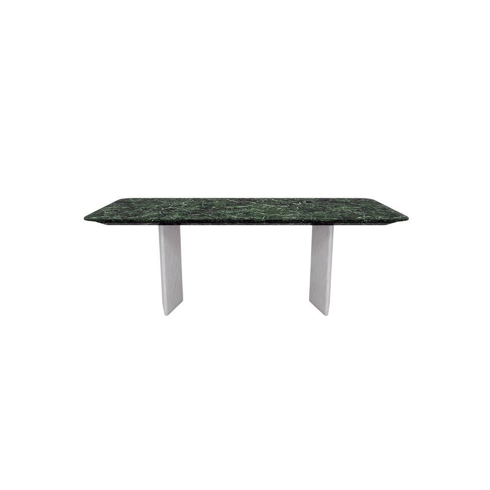 Stealth Marble-Top Dining Table Rectangle