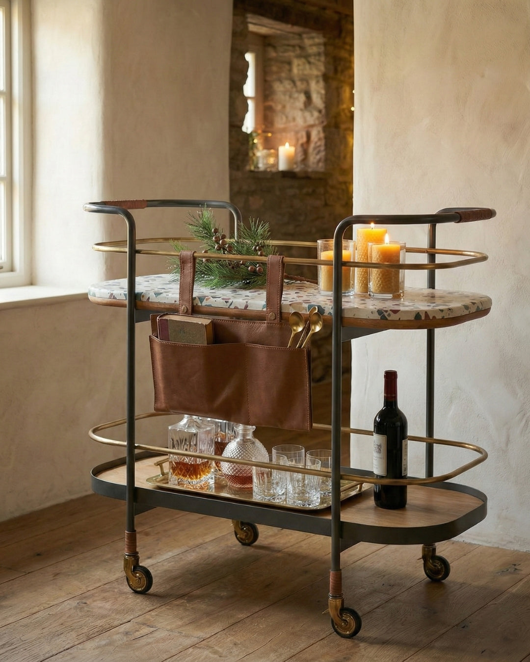 Tierra Bar Cart